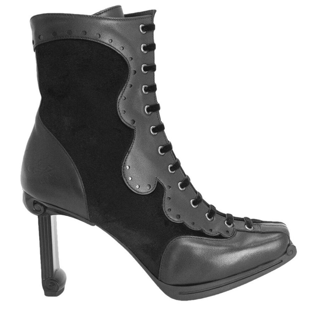 John FLUEVOG size 9, LACE UP boots Queen of Prussia - Picture 8 of 10